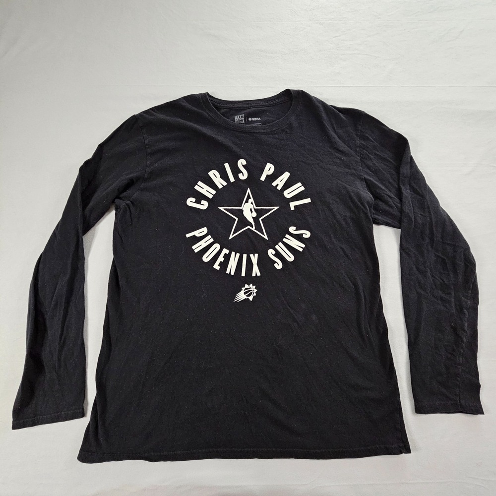 Chris Paul Phoenix Suns 2021 NBA All-Star Black Long Sleeve T-Shirt Men's L